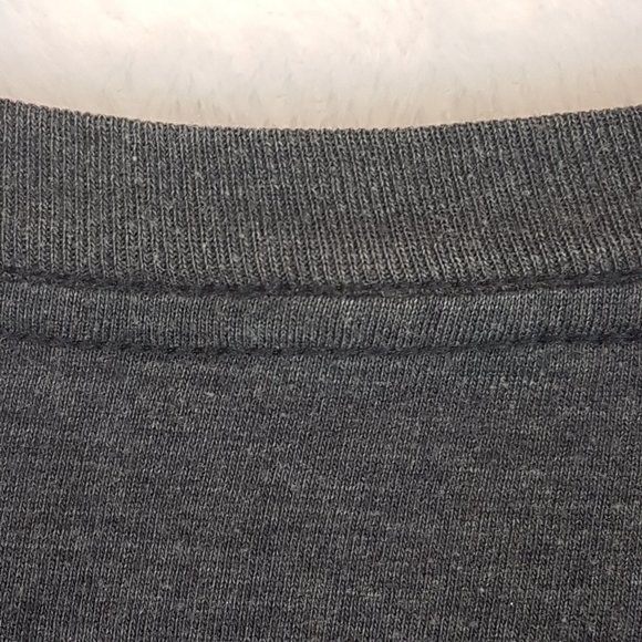 Vintage HURLEY Tee Shirt Large US L Gray Grey Bear USA California EST 1850 - Picture 10 of 12